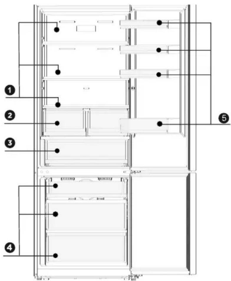 MIDEA MDRB593FGE46 - K componenten - 1
