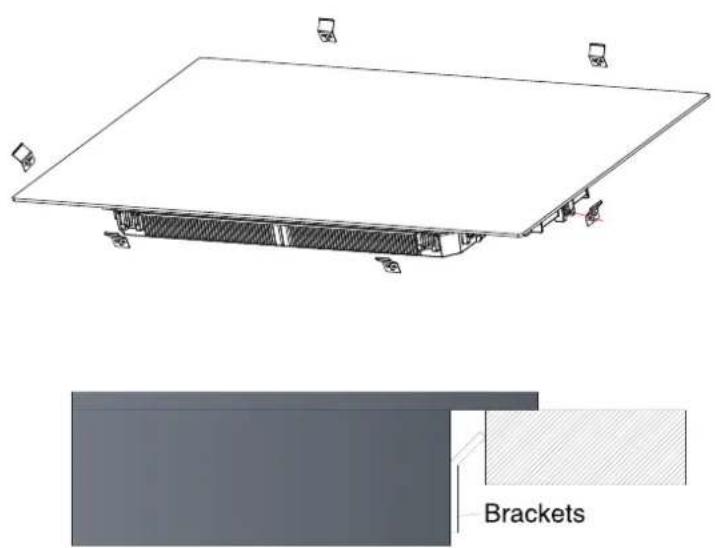 HAIER HAMTSJ86TFTCF1 - Adjusting the bracket position - 1