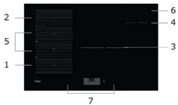 HAIER HAMTSJ86TFTCF1 - Pohled shora - 1