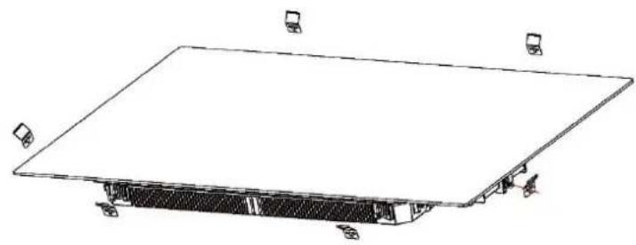 HAIER HAMTSJ86TFTCF1 - Ajustar a posicao do suporte - 1