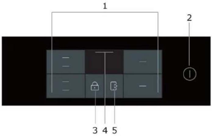 HAIER HAMTSJ86TFTCF1 - Aperçu de l'écran tactile - 1