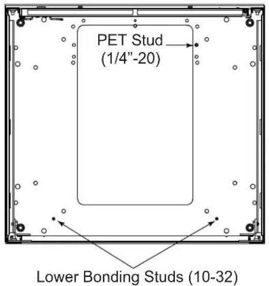PET Stud (1/4"-20) Lower Bonding Studs (10-32)
