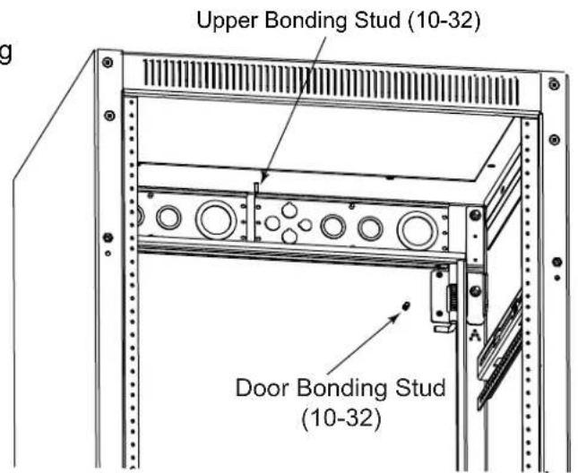 Upper Bonding Stud (10-32) Door Bonding Stud (10-32)