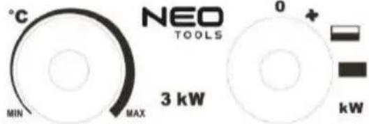 NEO tools 90066 - Valdymo skydo aprašymas - 2