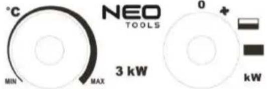 NEO tools 90066 - Vadības panela apraksts - 2