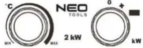NEO tools 90066 - Valdymo skydo aprašymas - 1