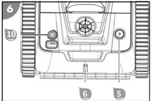 Steinbach Poolrunner SMART RXB 450 - Installer l'appareil dans la piscine et demarrer le nettoyage - 1