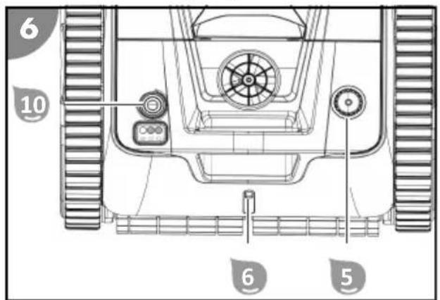 Steinbach Poolrunner SMART RXB 450 - Gerät ins Becken setzen und Reinigung starten - 1
