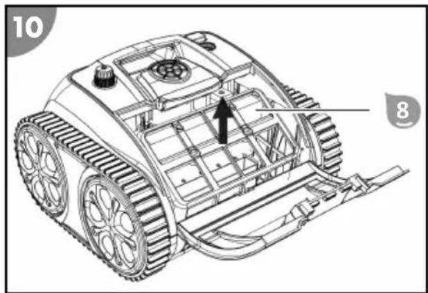 Steinbach Poolrunner SMART RXB 450 - Szuro tisztitasa - 2