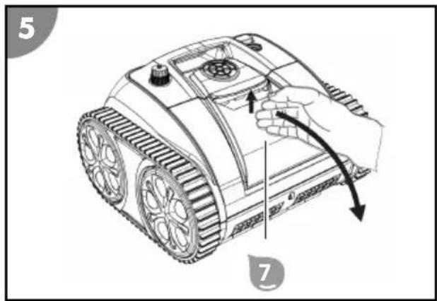 Steinbach Poolrunner SMART RXB 450 - Namestitev plavalnih pripomočkov - 1