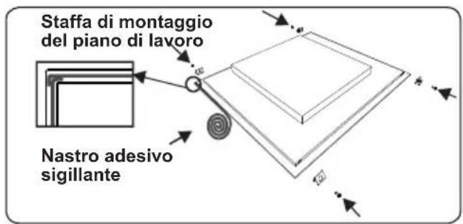 SHARP KH6I37FT0KEU - INSTALLAZIONE DEL PIANO COTTURA - 5