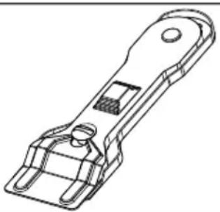 SHARP KH6I37FT0KEU - Glaskeramikschaber - 2