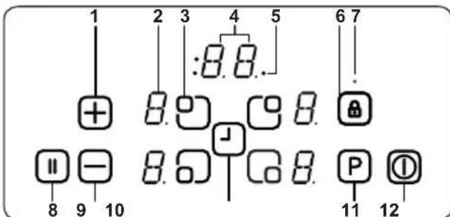 SHARP KH6I37FT0KEU - Unidad de control manual - 1