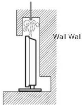 SONY KDL55W700B - Installed on the wall - 2