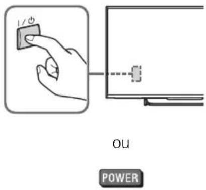 SONY KDL55W700B - Allumez le téléviseur. - 1