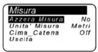 Lofrans Iris II - Menu Misura - 1