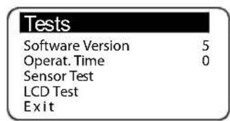 Lofrans Iris II - Check menu - 1