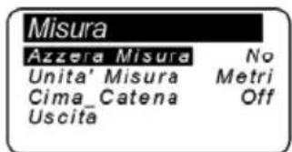 Lofrans Iris II - Reset della misura - 1