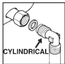 ROSIERES TVF 042 FA - - CONNECTION BY FLEXIBLE PIPE WITH MECHANICAL CONNECTOR - 1