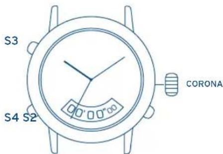 FESTINA F16220 - USO DE LAS FUNCIONES - 1