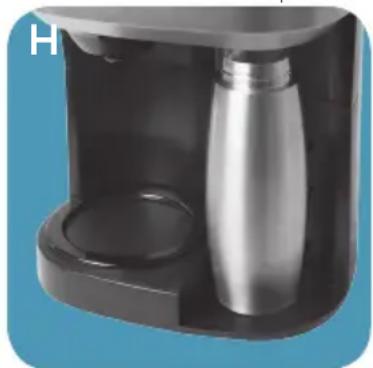 BLACK & DECKER Café Select CM6000 - INFUSION D'UNE PORTION IN- DIVIDUELLE - CAFÉ MOULU - 5