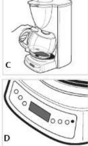 BLACK & DECKER DCM1400B - SNEAK-A-CUP® INTERRUPT FEATURE - 1