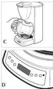 BLACK & DECKER DCM1400B - DISPOSITIVO DE INTERRUPCIÓN DE COLADO SNEAK-A-CUP® - 1