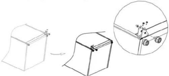 THOMSON THFZ230WHA+ - INVERSION DE LA PORTE - 2