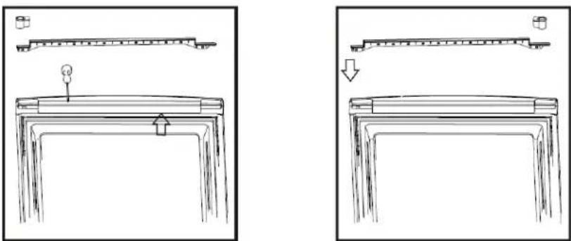 THOMSON THD400NFSL - INVERSION DES PORTES - 2