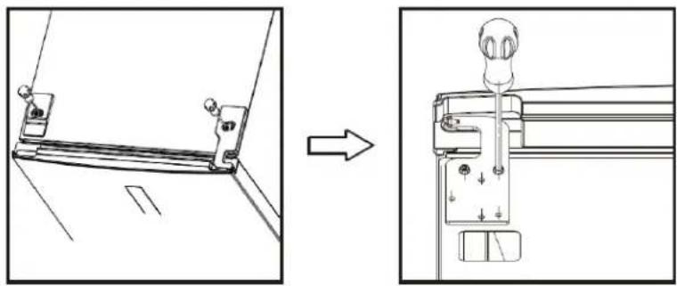 THOMSON THD400NFSL - INVERSION DES PORTES - 1