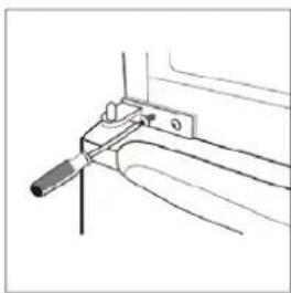 THOMSON THD 252 NFWH - INVERSION DU CÔTÉ D'OUVERTURE DES PORTES - 5