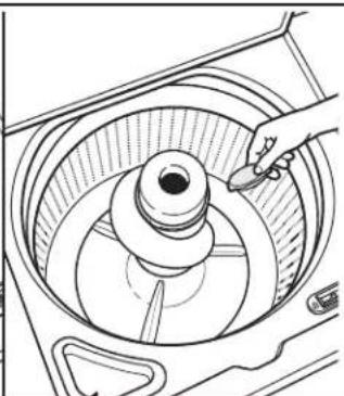 MAYTAG MVWP575GW - Ajouter les produits de lessive - 2