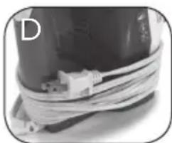 BLACK & DECKER IR2150 - ALMACENAMIENTO DE SU PLANCHA - 1