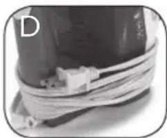 BLACK & DECKER IR2150 - RANGEMENT DU FER À REPASSER - 1