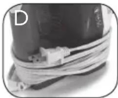 BLACK & DECKER IR2150 - STORING YOUR IRON - 1