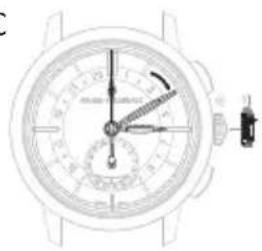 Girard-Perregaux Laureato 810155200252A - Secondo fuso orario (ora locale) - 1