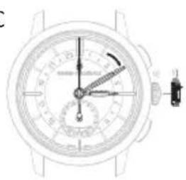 Girard-Perregaux Laureato 810153200132A - Zweite Zeitzone (Ortszeit) - 1