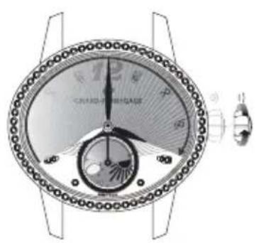 Girard-Perregaux Laureato 810153200132A - CHTbIBAHHe NOKa3AHN - 1