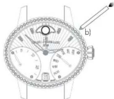 Girard-Perregaux Laureato 810153200132A - Phases de lune - 1