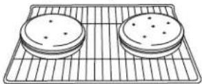 MAYTAG MMW9730FZ - Cuisson au four des gâteaux à étages, sur 1 grille - 1
