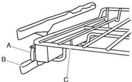 MAYTAG MEW9530FZ - Dépose de la grille déployante : - 1