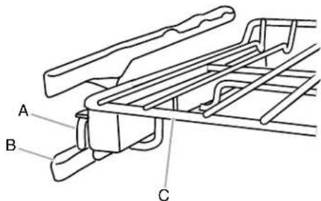 MAYTAG MEW9530FZ - To Remove Roll-Out Rack: - 1