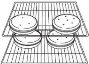MAYTAG MEW9530FZ - Baking Layer Cakes on 2 Racks - 1