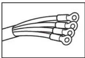 MAYTAG MEDB955FW - 4-Wire Power Supply Cord Connection - 4