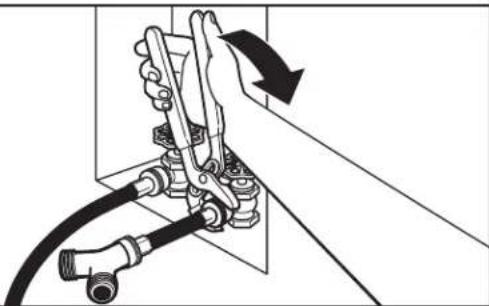 MAYTAG MEDB955FW - Tighten couplings - 1