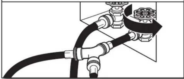 MAYTAG MEDB955FW - Turn on cold water faucet - 1