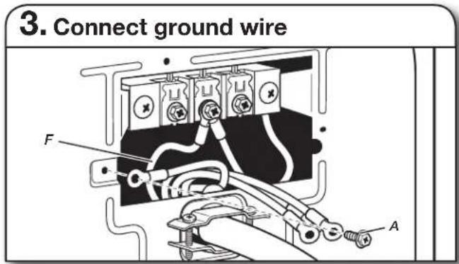MAYTAG MEDB955FW - 4-Wire Power Supply Cord Connection - 7