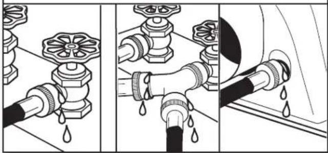 MAYTAG MEDB955FW - Check for leaks - 1