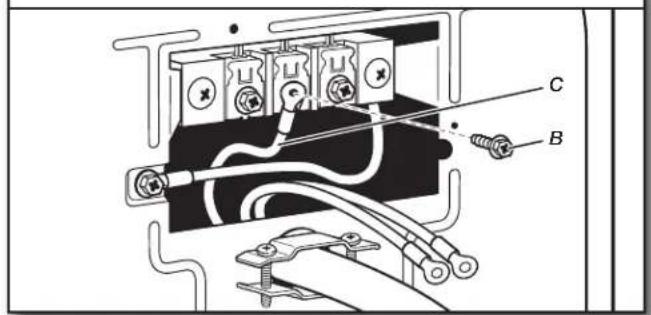 MAYTAG MEDB955FW - Connect neutral wire - 1