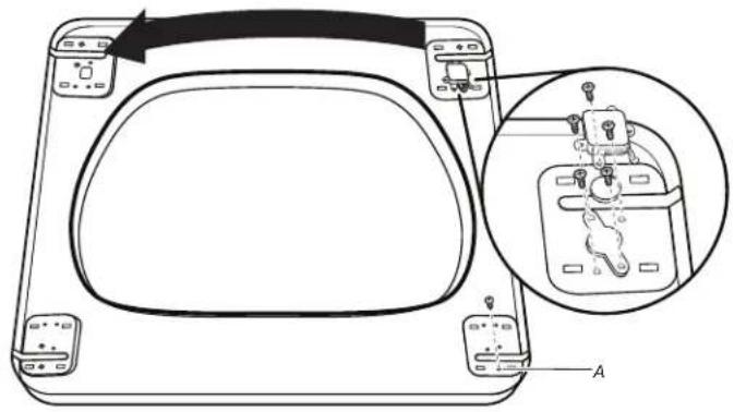 MAYTAG MEDB955FW - Remove door from dryer cabinet - 6